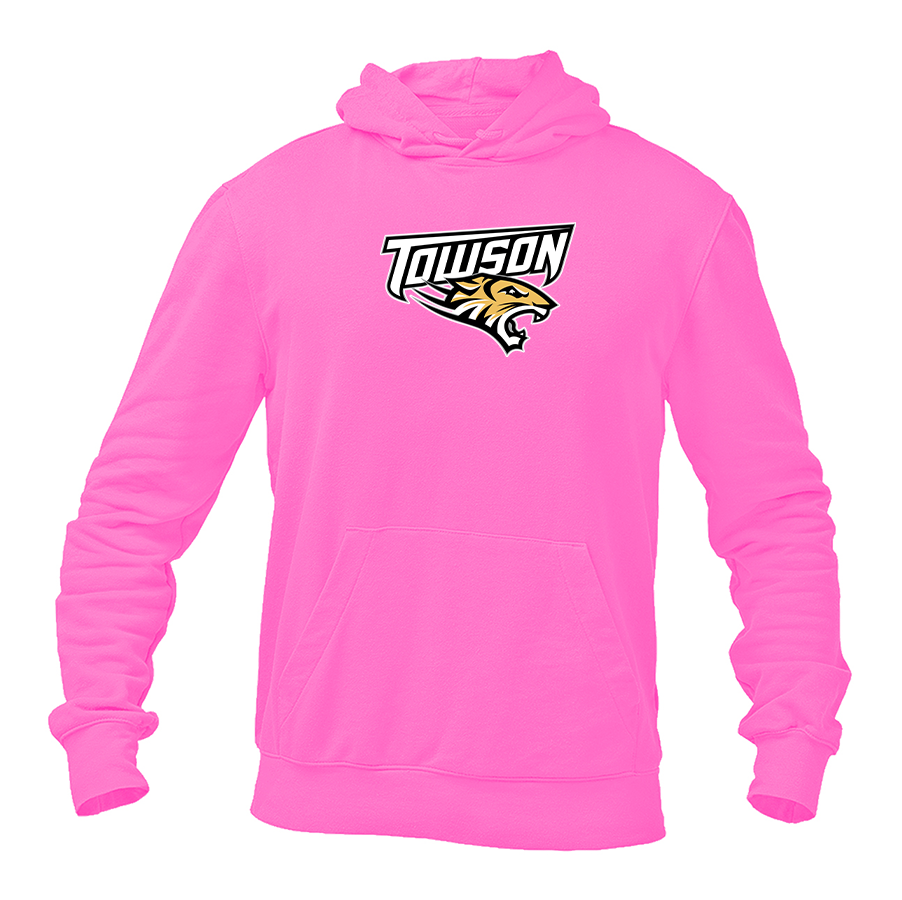 Men's Towson Tigers Gildan  Heavy Blend Hooded Sweatshirt